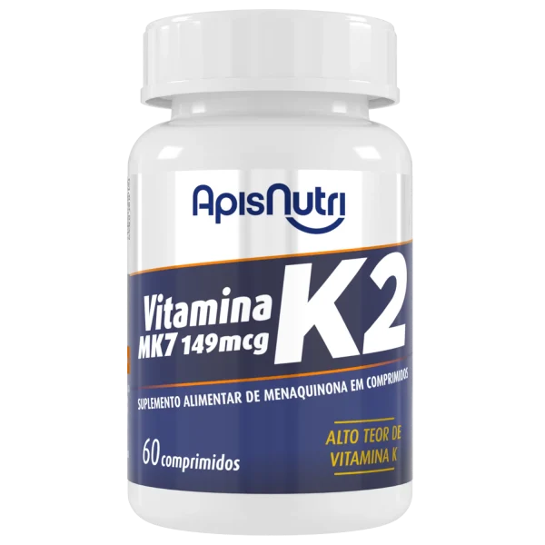 VITAMINA K2 MK7 149MCG APISNUTRI 60 CÁPSULAS