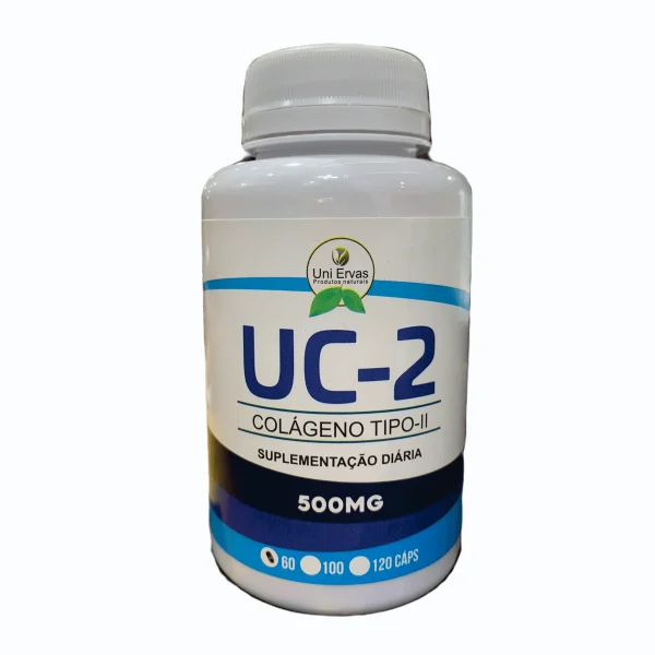 COLAGENO TIPO II UC-2 UNI ERVAS 120CAPSULAS