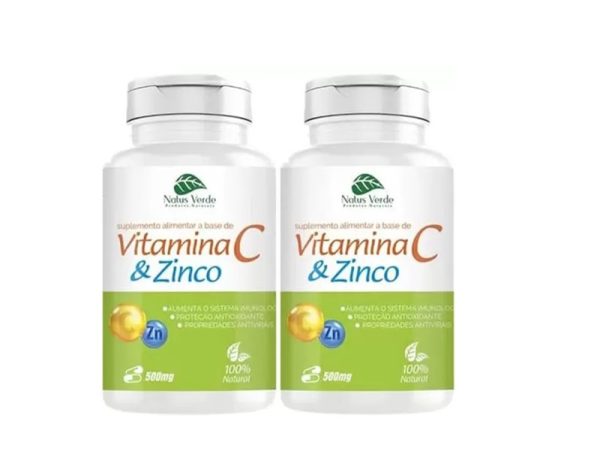 VITAMINA C Y ZINCO UNI ERVAS 100 CÁPSULAS