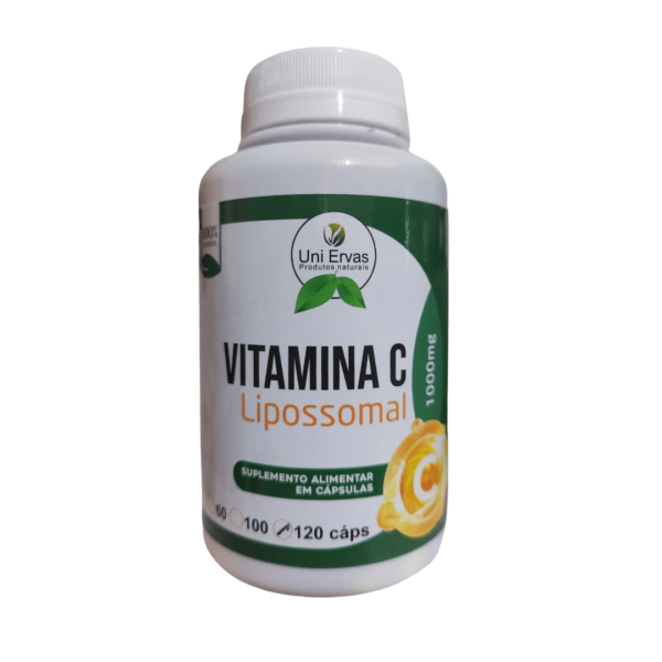 VITAMINA C LIPOSSOMAL UNI ERVAS 120 CÁPSULAS