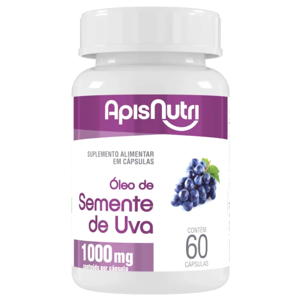 ACEITE DE SEMILLA DE UVA APISNUTRI 60 CÁPSULAS