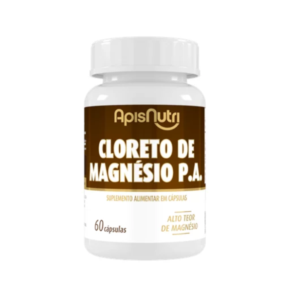 CLORETO DE MAGNESIO P.A. APISNUTRI 60 CAPSULAS