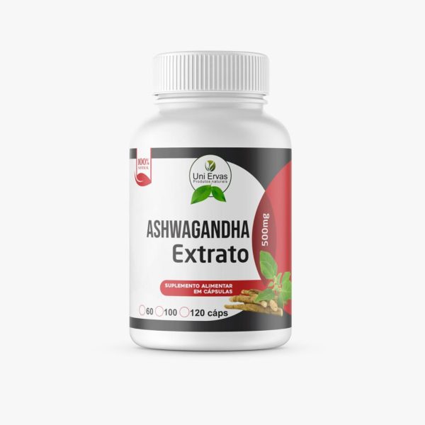 ASHWAGANDHA EXTRACTO UNIERVAS 120 CAPSULAS