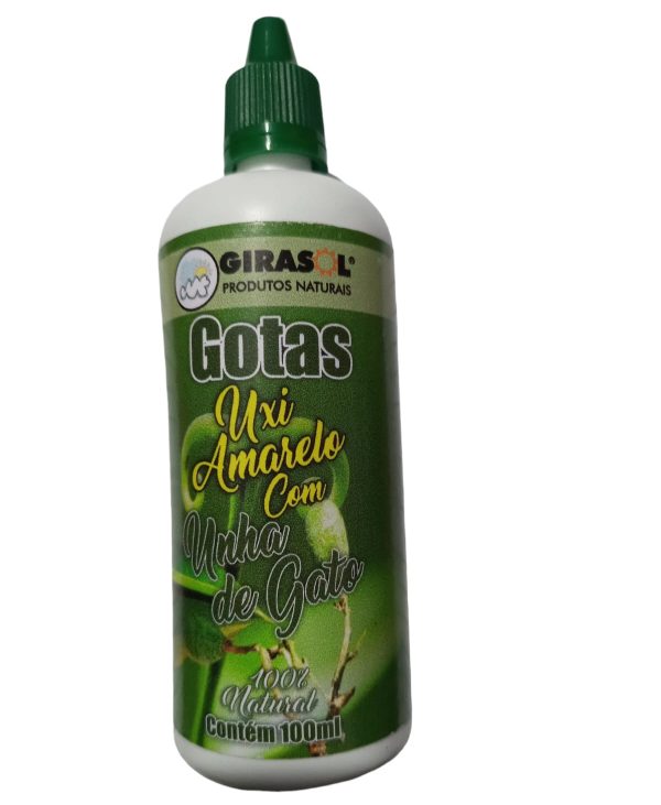 GOTAS UXI AMARELO E UNHA DE GATO GIRASOL 100 ML