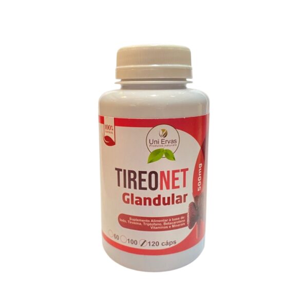 TIREONET GLANDULAR UNIERVAS 120 CAPSULAS