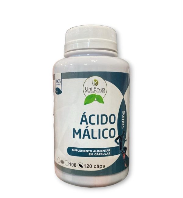 ACIDO MALICO UNI ERVAS 120 CAPSULAS