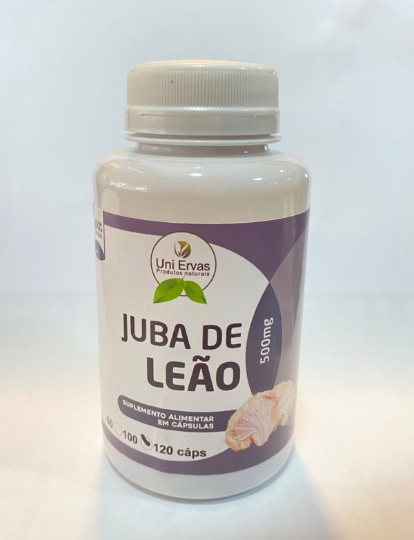 JUBA DE LEAO UNIERVAS 120 CAPSULAS