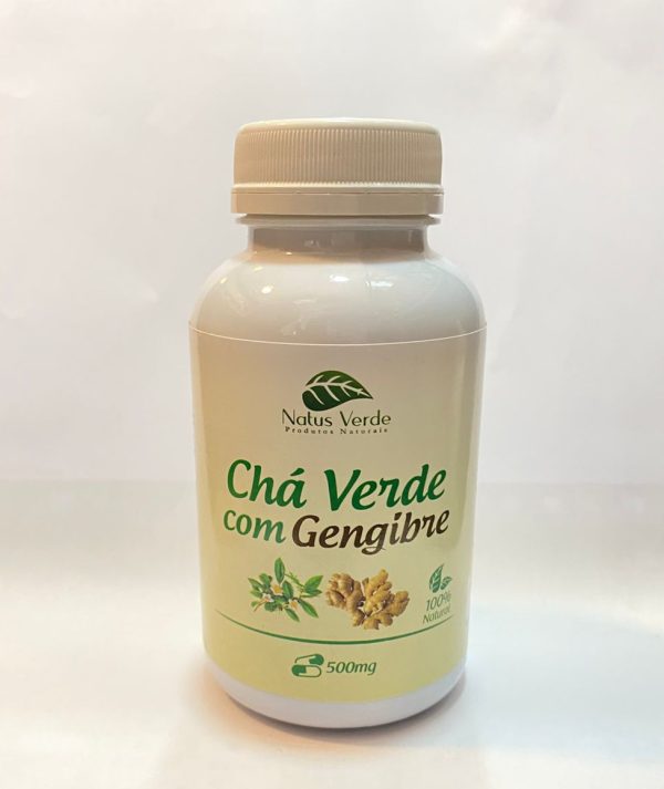 CHA VERDE COM GENJIBRE NATUS VERDE 100 CAPSULAS