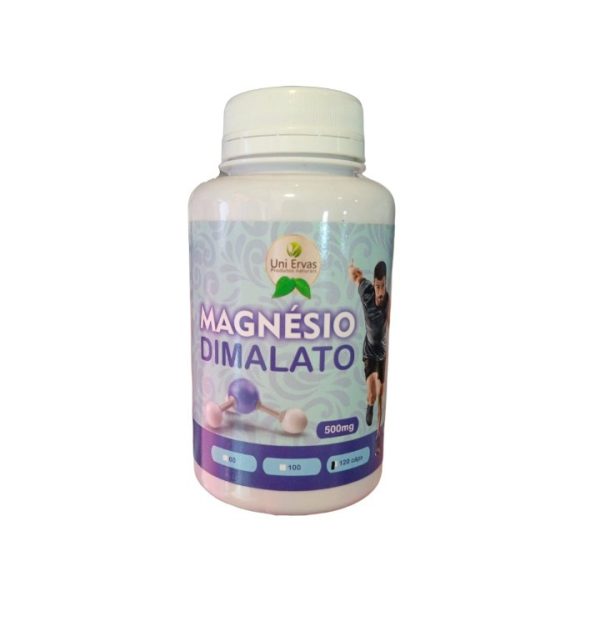 MAGNESIO DIMALATO UNIERVAS 120 CAPSULAS