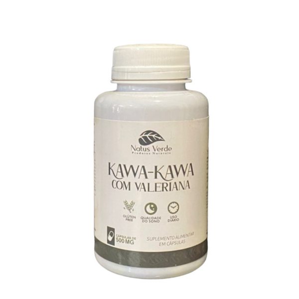 KAWA KAWA CON VALERIANA NATUS VERDE 100 CAPSULAS