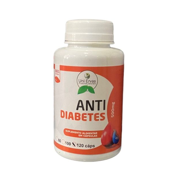 ANTI DIABETES UNI ERVAS 120 CAPSULAS