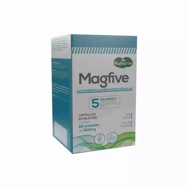 MAGFIVE SUPRAERVAS 60 CAPSULAS