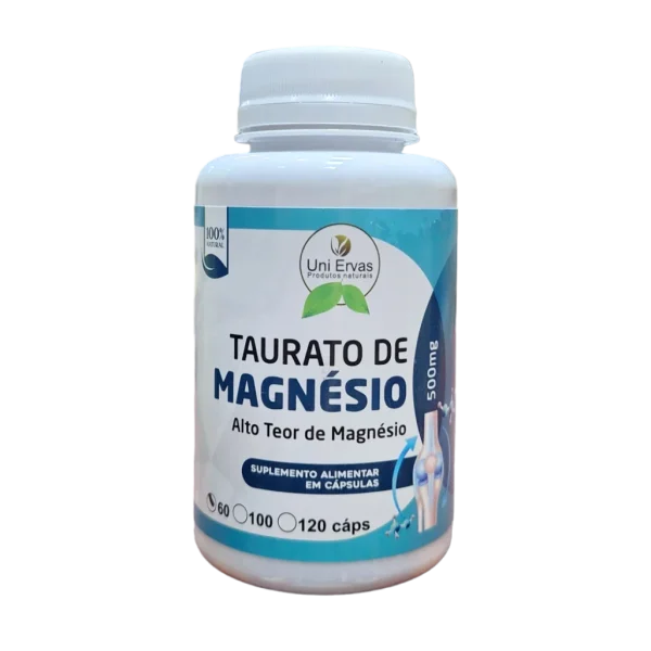 TAURATO DE MAGNESIO UNIERVAS 120 CAPSULAS