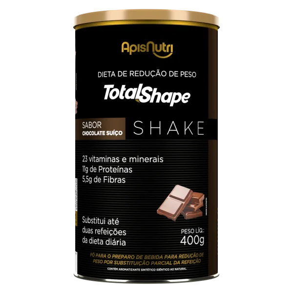 TOTAL SHAPE SABOR CHOCOLATE SUIZO APIS NUTRI 400G