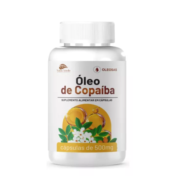 OLEO DE COPAIBA NATUS VERDE 100 CAPSULAS