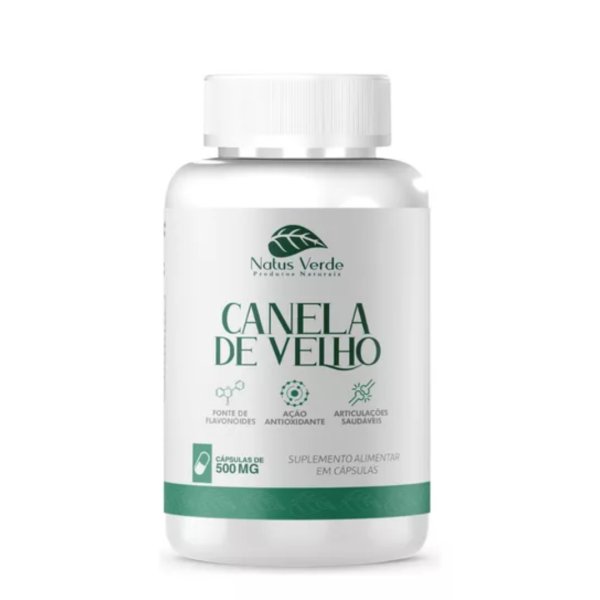 CANELA DE VELHO NATUS VERDE 100 CAPSULAS