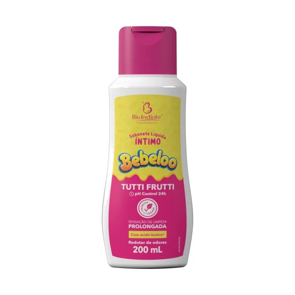 JABON LIQUIDO INTIMO BEBELOO TUTTI FRUTTI 200 ML