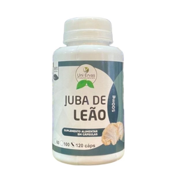 JUBA DE LEAO UNI ERVAS 120 CAPSULAS