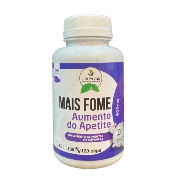 MAIS FOME UNI ERVAS 120 CAPSULAS