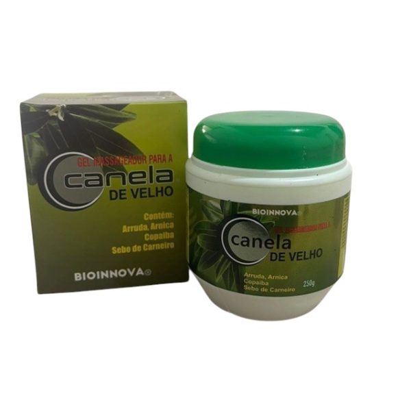 GEL MASAJEADOR CANELA DE VELHO BIOINNOVA 250G