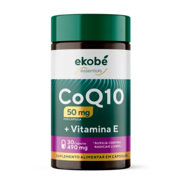 CO Q10 + VITAMINA E EKOBE 30 CAPSULAS