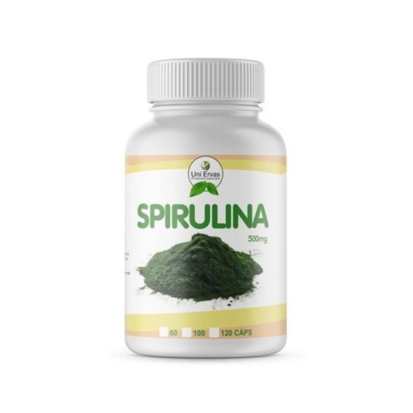 SPIRULINA UNI ERVAS 120 CAPSULAS