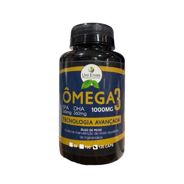 OMEGA 3 UNI ERVAS 120 CAPSULAS