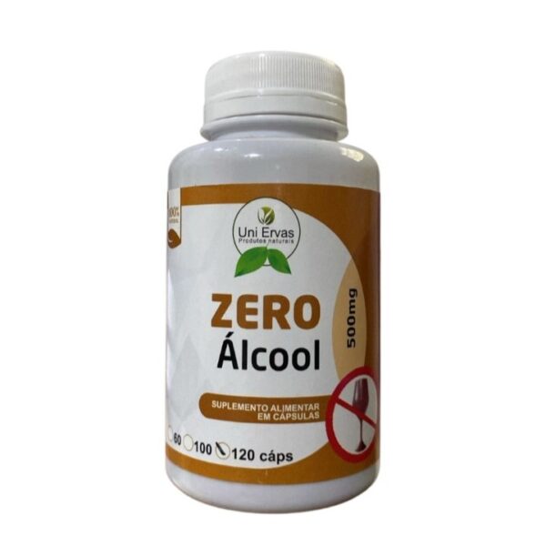 ZERO ALCOOL UNI ERVAS 120 CAPSULAS