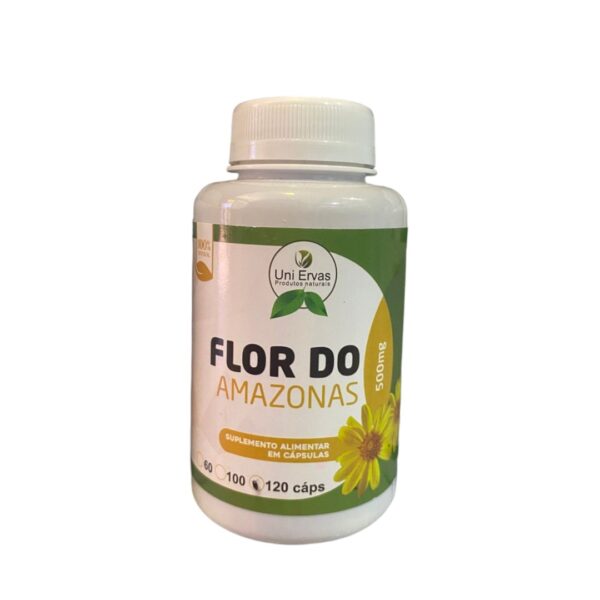 FLOR DO AMAZONAS UNI ERVAS 120 CAPSULAS