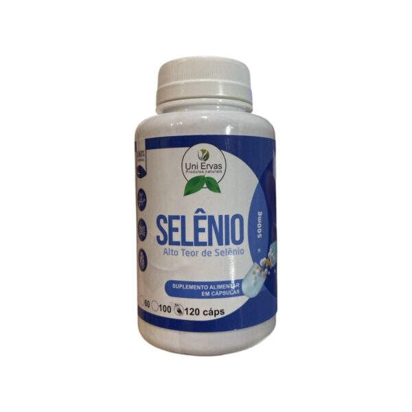 SELENIO UNI ERVAS 120 CAPSULAS