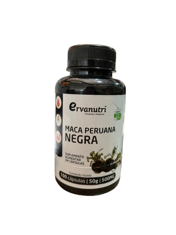 MACA PERUANA NEGRA 100MG ERVANUTRI
