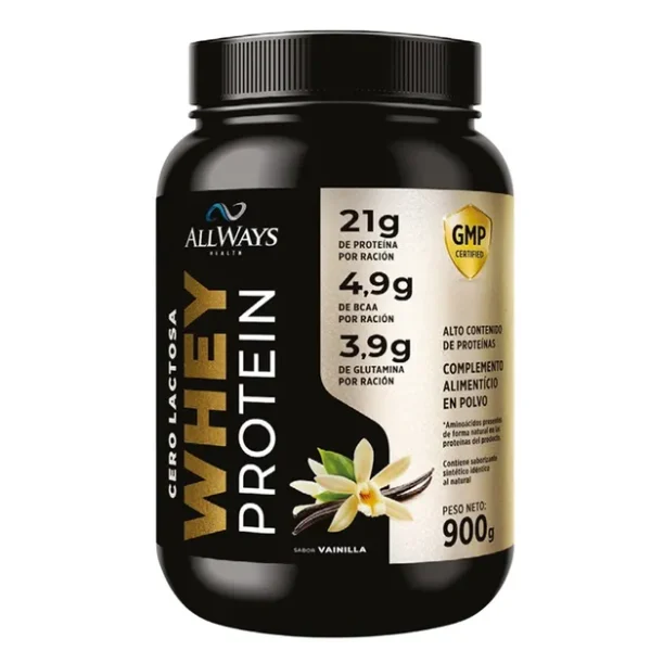 WHEY PROTEIN ALLWAYS VAINILLA 900 GR