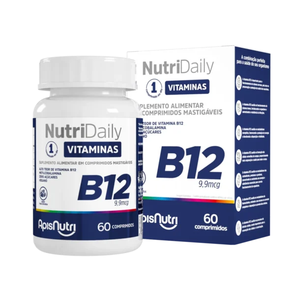 B12 60 COMPRIMIDOS MASTICABLES APISNUTRI