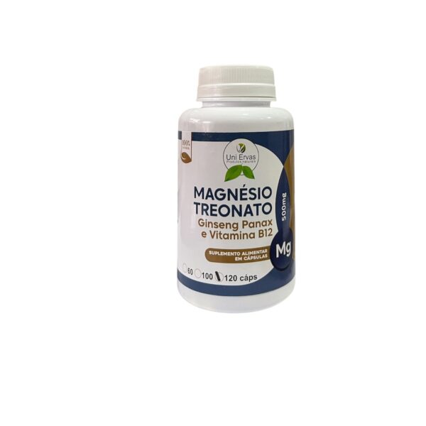 MAGNESIO TREONATO GINSENG PANAX E VIT B12