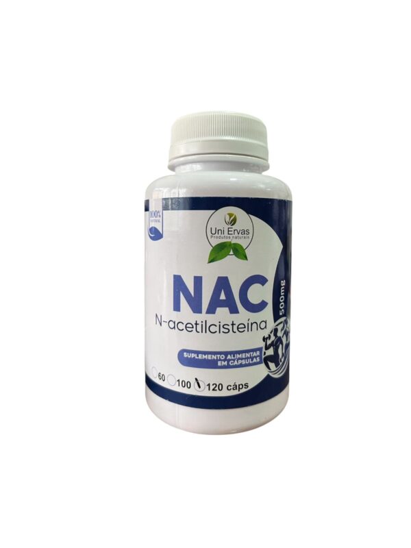 NAC N-ACETILCISTEINA 120 CAP UNI ERVAS