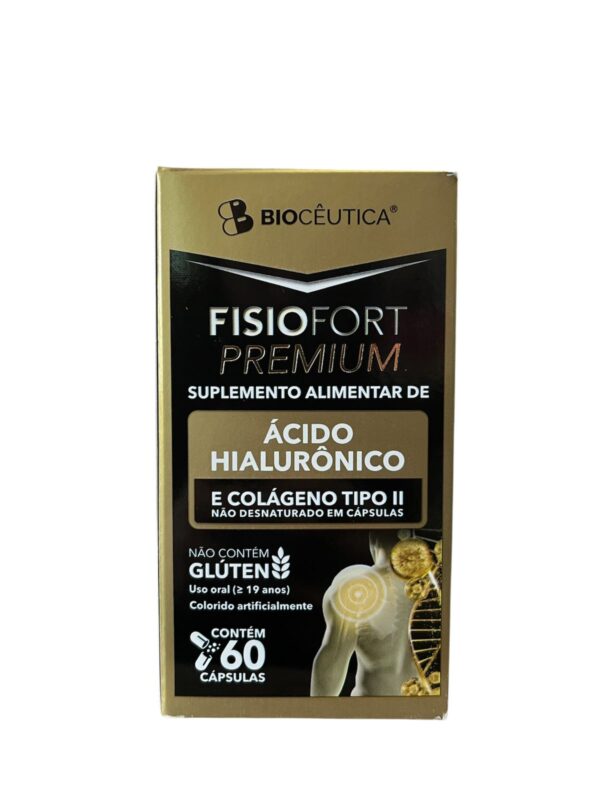 FISIOFORT PREMIUM ACIDO HIALURONICO 60 CAPSULAS BIOCEUTICA