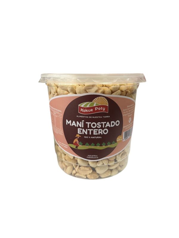 MANI TOSTADO ENTERO 250,500 GR