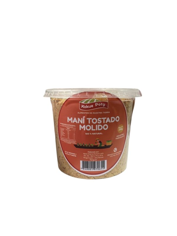 MANI TOSTADO MOLIDO 250,500 GR