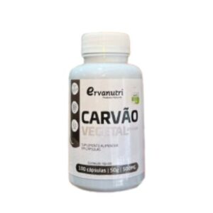 CARBÓN VEGETAL 100 CAPSULAS ERVANUTRI
