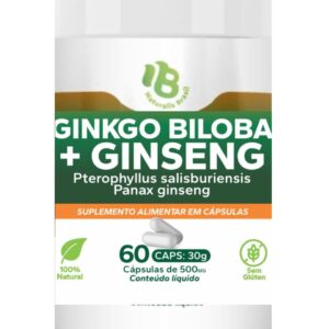 GINKGO BILOBA + GINSENG 60 CAPSULAS