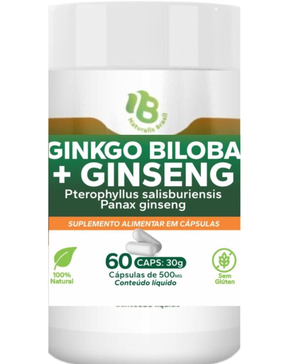 GINKGO BILOBA + GINSENG 60 CAPSULAS