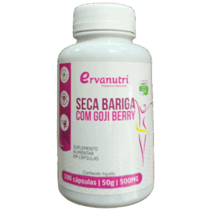 SECA BARRIGA con Goji Berry 100 cápsulas 500 mg ErvaNutri